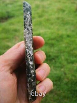 New Zealand Aotea stone rare kyanite fuchite mix taonga Pounamu