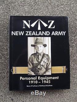 New Zealand Army Personal Equipment 1910-1945 Collectors Book
