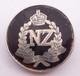 New Zealand Army Ww1 Silver Tortoiseshell Sweetheart Badge / Brooch