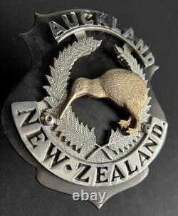 New Zealand Auckland Nz Kiwi Maori Motor Car Radiator Badge Emblem Insignia