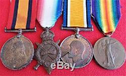 New Zealand Boer War & Australian Ww1 Medal Group Deserter 19th Bn A. I. F. Anzac