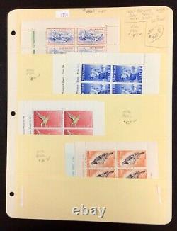New Zealand Collection 1957-88 Semi-postal Miniature & S/S 7 pages 220+ Stamps