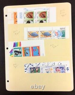 New Zealand Collection 1957-88 Semi-postal Miniature & S/S 7 pages 220+ Stamps
