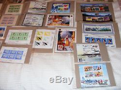 New Zealand Collection Of 98 Miniature Sheets In Tan Safe Album 1968-1997