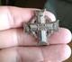 New Zealand Elizabeth II Memorial Cross Brooch Stamped Silver, UN -Named