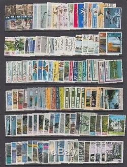 New Zealand Extensive Collection Of 2000 All Different Used (id063/d35487)