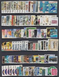 New Zealand Extensive Collection Of 2000 All Different Used (id063/d35487)