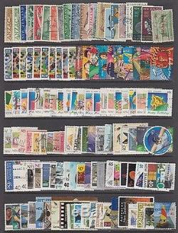 New Zealand Extensive Collection Of 2000 All Different Used (id063/d35487)