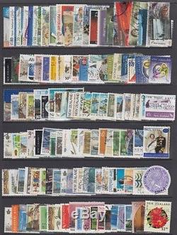 New Zealand Extensive Collection Of 2000 All Different Used (id063/d35487)