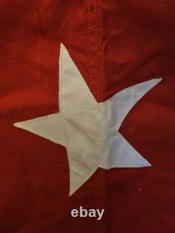 New Zealand Flag Textile Cloth Nautical Maori Union Jack Red Ensign. 30×76
