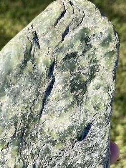 New Zealand Greenstone Jade MAORI Pounamu Nephrite BIG PEBBLE 190X120X40 1170Gms