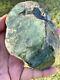 New Zealand Greenstone Jade MAORI Pounamu Nephrite NATURAL PEBBLE 92X65X15 164Gr