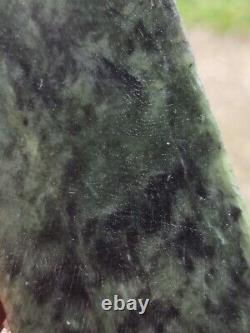 New Zealand Greenstone Nephrite Jade Kawakawa pyrite Pounamu lapidary carving