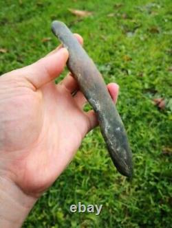 New Zealand Greenstone Nephrite Jade Kokopu flower Pounamu Tumbled Wand