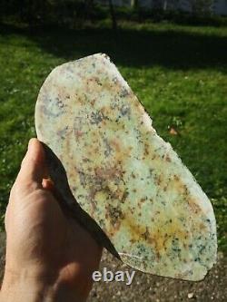 New Zealand Greenstone Nephrite Jade Pounamu kokopu slab lapidary carving Taonga