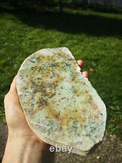 New Zealand Greenstone Nephrite Jade Pounamu kokopu slab lapidary carving Taonga