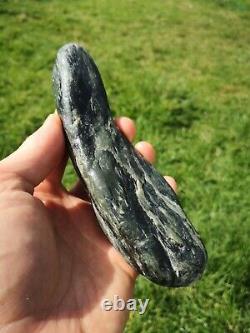 New Zealand Greenstone Nephrite Jade Pounamu natural massage wand