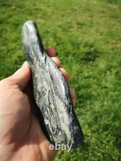 New Zealand Greenstone Nephrite Jade Pounamu natural massage wand