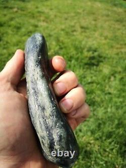 New Zealand Greenstone Nephrite Jade Pounamu natural massage wand