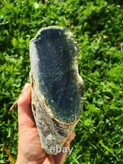 New Zealand Greenstone Serpentine Pounamu carving slab lapidary good quality