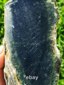 New Zealand Greenstone Serpentine Pounamu carving slab lapidary good quality