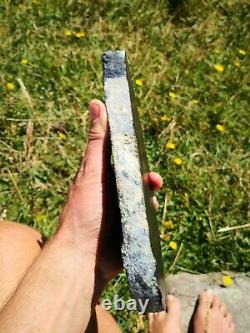 New Zealand Greenstone serpentine Pounamu Large slice 1050 grams