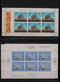 New Zealand Health M/Sheet MNH accumulation to 1973. MNH, SG cat £1240. (105)