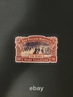 New Zealand Heritage 150 Years Stamp Collection