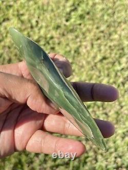 New Zealand INANGA Nephrirte Jade Small POUNAMU Bowl Unique/ARTISTIC One Off WOW