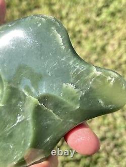 New Zealand INANGA Nephrirte Jade Small POUNAMU Bowl Unique/ARTISTIC One Off WOW