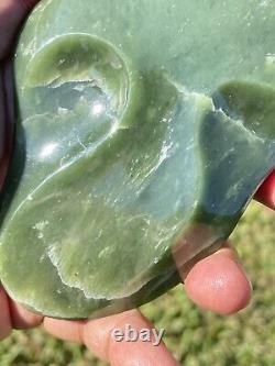 New Zealand INANGA Nephrirte Jade Small POUNAMU Bowl Unique/ARTISTIC One Off WOW
