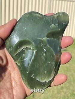 New Zealand INANGA Nephrirte Jade Small POUNAMU Bowl Unique/ARTISTIC One Off WOW