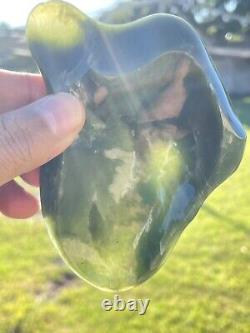 New Zealand INANGA Nephrirte Jade Small POUNAMU Bowl Unique/ARTISTIC One Off WOW