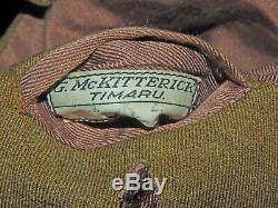 New Zealand INFANTRY Captain's Uniform TUNIC Kiwi ANZAC Gallipoli VERY NICE Cond