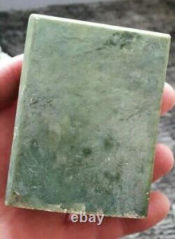 New Zealand Jade slab. 497 Grams. 2485 ct