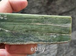 New Zealand Jade slab. 497 Grams. 2485 ct