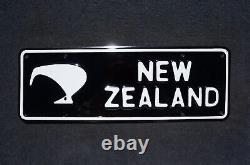 New Zealand KIWI BIRD License Plate Made in N. Z