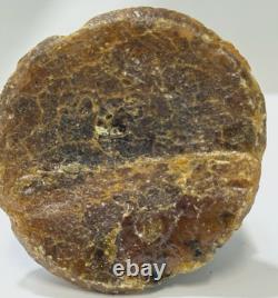 New Zealand Kauri Gum Similar to Amber Copal Carving Maori Warrior 19th Century