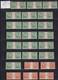 New Zealand King George VI Counter Coil Gutter Pairs Collection of Over 190