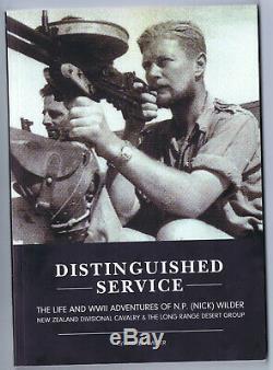 New Zealand LRDG BOOK About LRDG T1 Patrol Commander Captain Nick Wilder DSO
