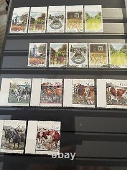 New Zealand Large Collection In Stock Book MNH, Used More Pics In Description
