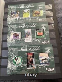 New Zealand Large Collection In Stock Book MNH, Used More Pics In Description