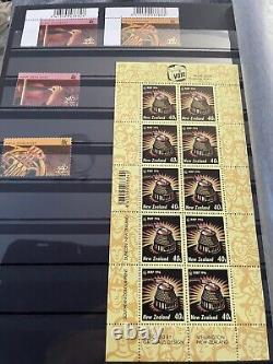 New Zealand Large Collection In Stock Book MNH, Used More Pics In Description