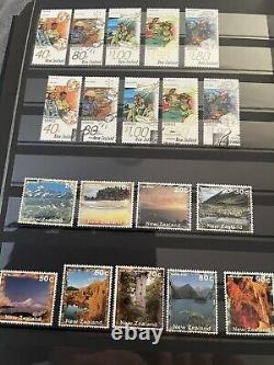 New Zealand Large Collection In Stock Book MNH, Used More Pics In Description