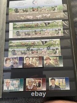 New Zealand Large Collection In Stock Book MNH, Used More Pics In Description