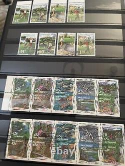 New Zealand Large Collection In Stock Book MNH, Used More Pics In Description