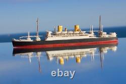 New Zealand Line Ss Rangitata Bassett Lowke Style Quality Waterline Model Ship