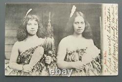 New Zealand Maori Girls went to CHINA via Hong Kong, Peking, Shanghai (9041)