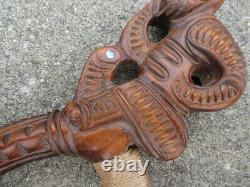 New Zealand Maori Tribal Ceremonial JADE Adze Toki Poutangata Axe