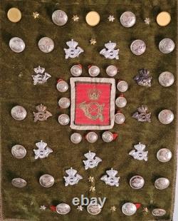 New Zealand Military and Police Buttons and Badges Collection